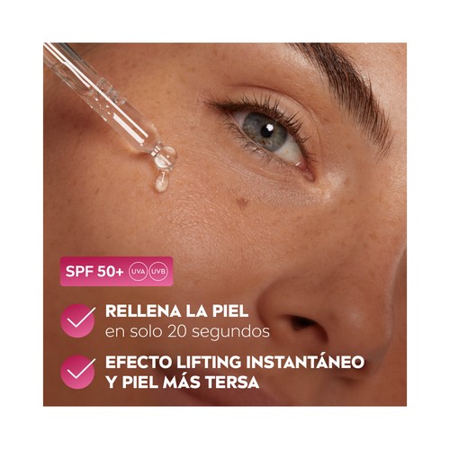 NIVEA Expert filler cellular Sérum facial protector con FPS 50 y ácido Hialurónico puro 30 ml.