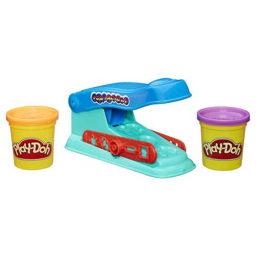 Juego de plastilina Fábrica loca con herramientas y 2 botes de pasta PLAY-DOH.