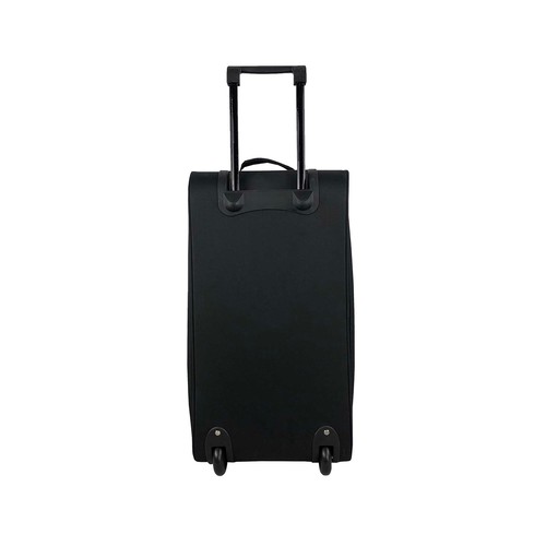 Bolsa de viaje grande con capacidad 48 litros color negro, AIRPORT ALCAMPO.