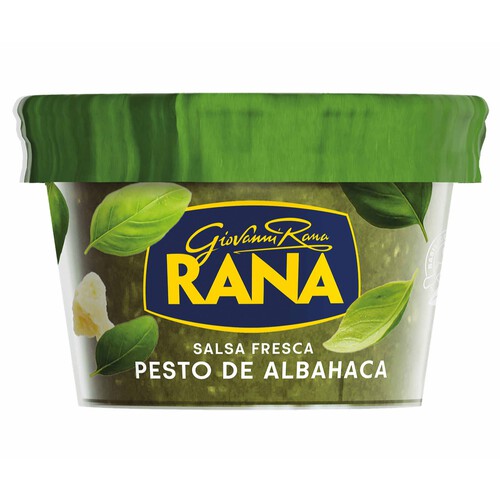RANA Salsa fresca de pesto de albahaca, elaborada con ingredientes 100% naturales RANA 140 g.