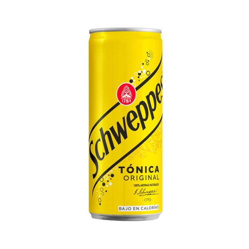 Tónica clásica SCHWEPPES lata de 33 c.