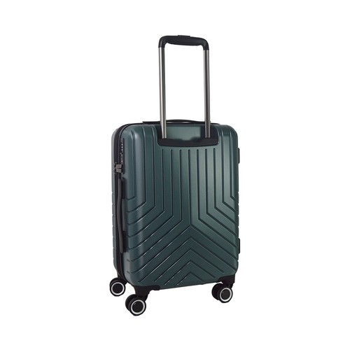 Maleta de cabina tipo trolley  8 ruedas light  55cm verde. AIRPORT