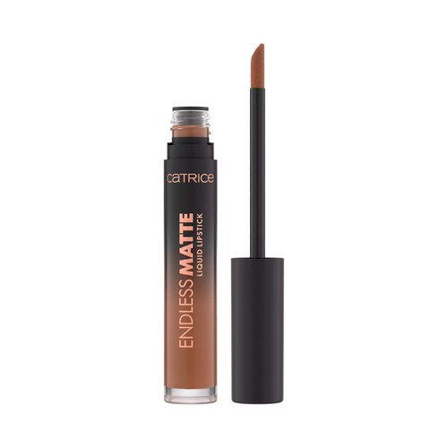 CATRICE Endless matte tono 030 Truly yours, beige oscuro intenso Barra de labios líquida mate.