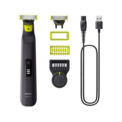 Afeitadora PHILIPS One Blade Pro QP6542/15 (Autonomía 90 min - Recargable).