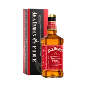 JACK DANIEL"S Fire Tennessee Whiskey con un toque de canela de Ceylna y un acabado picante 70 cl.