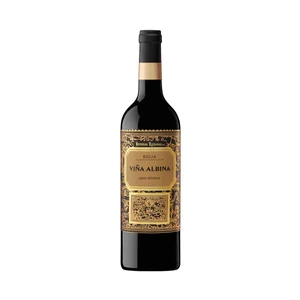 VIÑA ALBINA Vino tinto gran reserva con D.O. Ca. Rioja botella 75 cl.