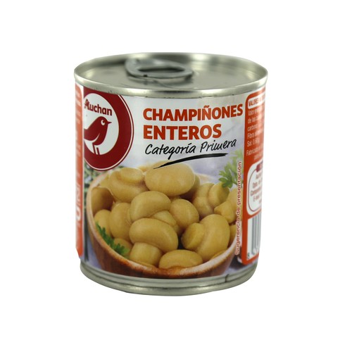 PRODUCTO ALCAMPO Champiñones enteros lata de 105 g.