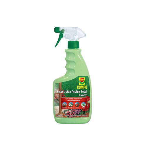 Spray de 750 mililitros de insecticida de acción total para plantas ornamentales COMPO Fazilo.