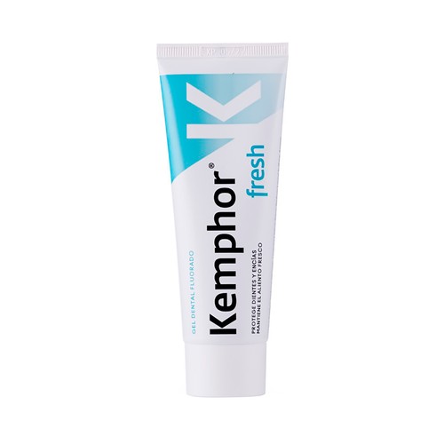 KEMPHOR Fresh Pasta de dientes con textua gel para dientes y encías sanas 75 ml.