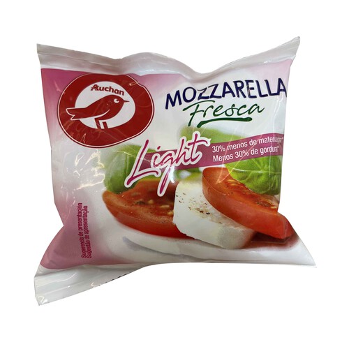 AUCHAN Mozzarella light 125 g. Producto Alcampo