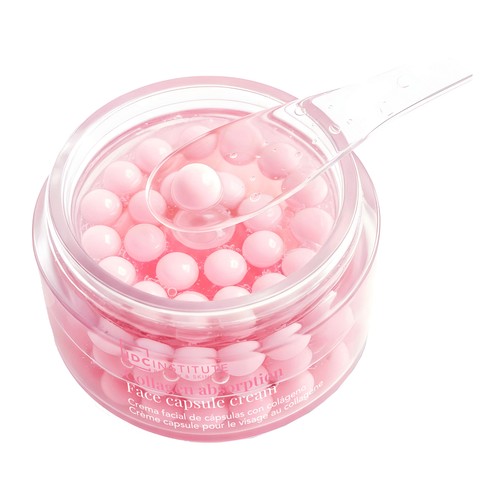 IDC INSTIUTE Pink collagen Crema facial de día con cápsulas con colágeno.