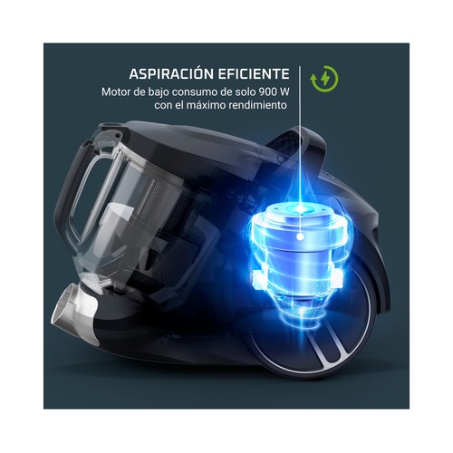 Aspirador sin bolsa ROWENTA,  RO4B63 ANIMAL.