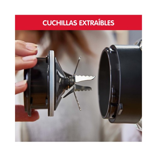 Batidora de vaso MOULINEX Perfectmix + LM811D10, 1200W, selector de velocidad, capacidad de 2L.