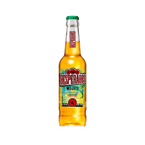 Cerveza mojito tequila DESPERADOS 33 cl.