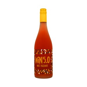 WIN 5.0 Vino rosado espumoso WIN 5.0 botella de 75 cl.