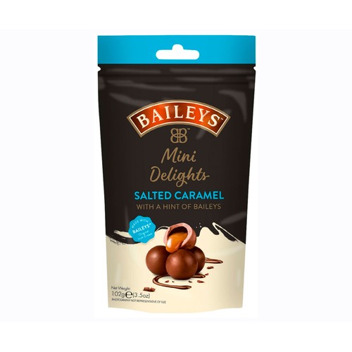 BAILEYS Bombones salted caramel truffles pouch 102 g.