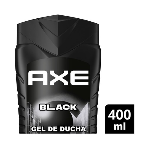 AXE Black Gel de baño o ducha para hombre con aroma a pera y madera de cedro 400 ml.