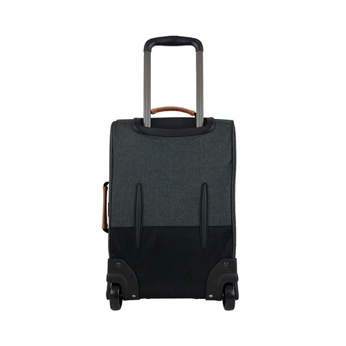 Bolso de viaje mediano con capacidad 60 litros color gris, AIRPORT ALCAMPO.