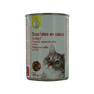 PRODUCTO ECONÓMICO ALCAMPO Bocaditos de vacuno en salsa 400 g.