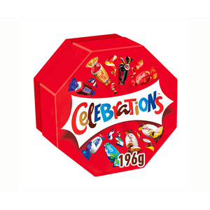 Imagen de CELEBRATIONS Barras mini mix celebration mars caja 196 g