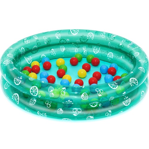 Piscina infantil hinchable con 50 bolas 91x20cm BESTWAY.