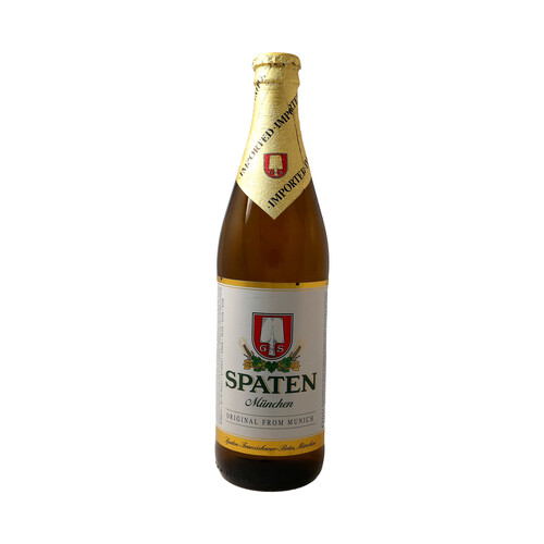 SPATEN Cerveza Alemana de trigo botella de 50 centilitros