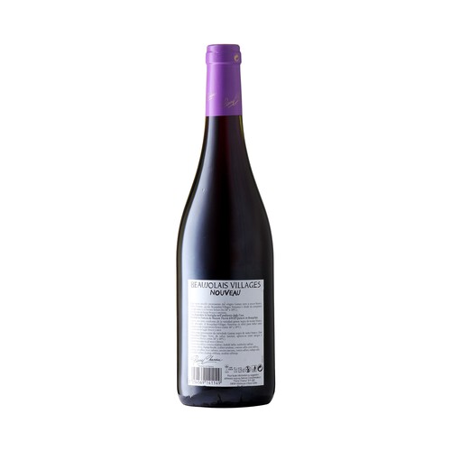 PIERRE CHANAU BEUJOLAIS VILLAGES Vino tinto de Francia PIERRE CHANAU Beujolais villages botella de 75 cl.