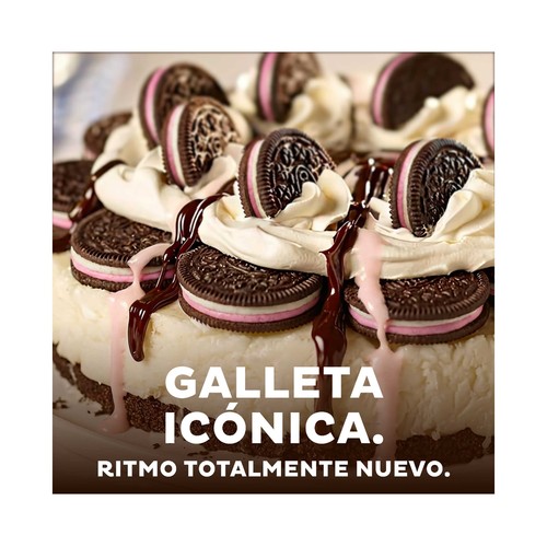OREO Galletas de cacao rellenas de crema de Vainilla y frambuesa 157 g.