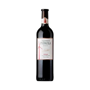 FERNÁNDEZ DE PIÉROLA  Vino tinto crianza con D.O. Ca. Rioja FERNÁNDEZ DE PIÉROLA botella de 75 cl.