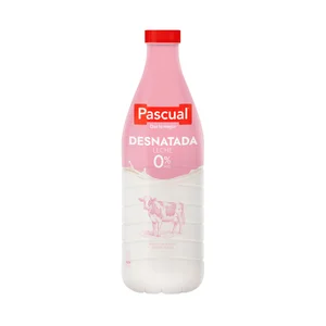 PASCUAL Leche de vaca desnatada, de bienestar animal garantizado 1.5 l.