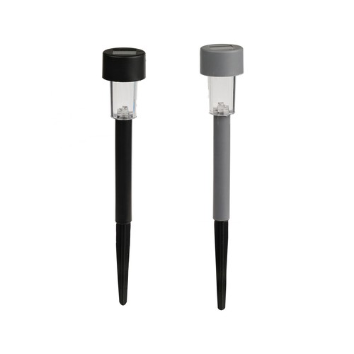 Baliza solar negra 35cm, GARDENSTAR.