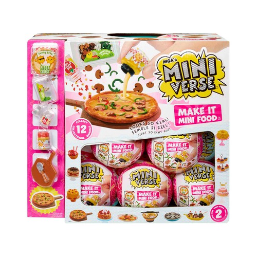 Mga'S Miniverse - Make It Mini Foods: Diner In Pdq Series 2A-B +8 años