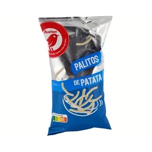 PRODUCTO ALCAMPO Palitos de patatas (aperitivos fritos) 90 g.