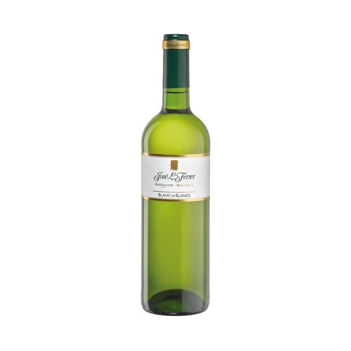 J.L. FERRER  Vino blanco con D.O. Binissalem (Mallorca) J.L. FERRER botella de 75 cl.
