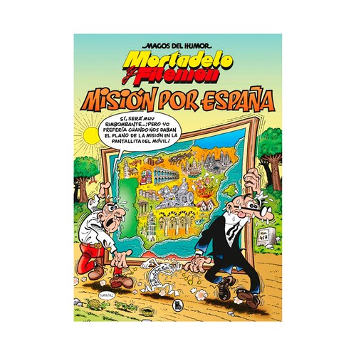 Mortadelo y Filemón. Misión por España. Francisco Ibáñez.