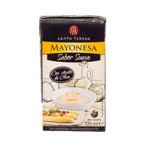 SANTA TERESA Mayonesa fina de sabor suave 125 ml.