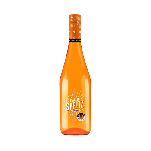 SANDEVID Italian spritz (aperitivo con alcohol italiano) listo para beber botella 70 cl.
