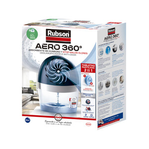 Deshumidificador, RUBSON Aero 360°. incluye 1 recambio.