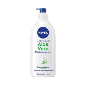 NIVEA Loción corporal hidratante con aloe vera, para pieles normales a secas 625 ml.