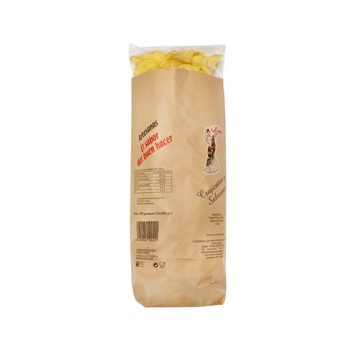 LA MADRILEÑA Patatas fritas, cartuchos 2 uds. x 140 G.