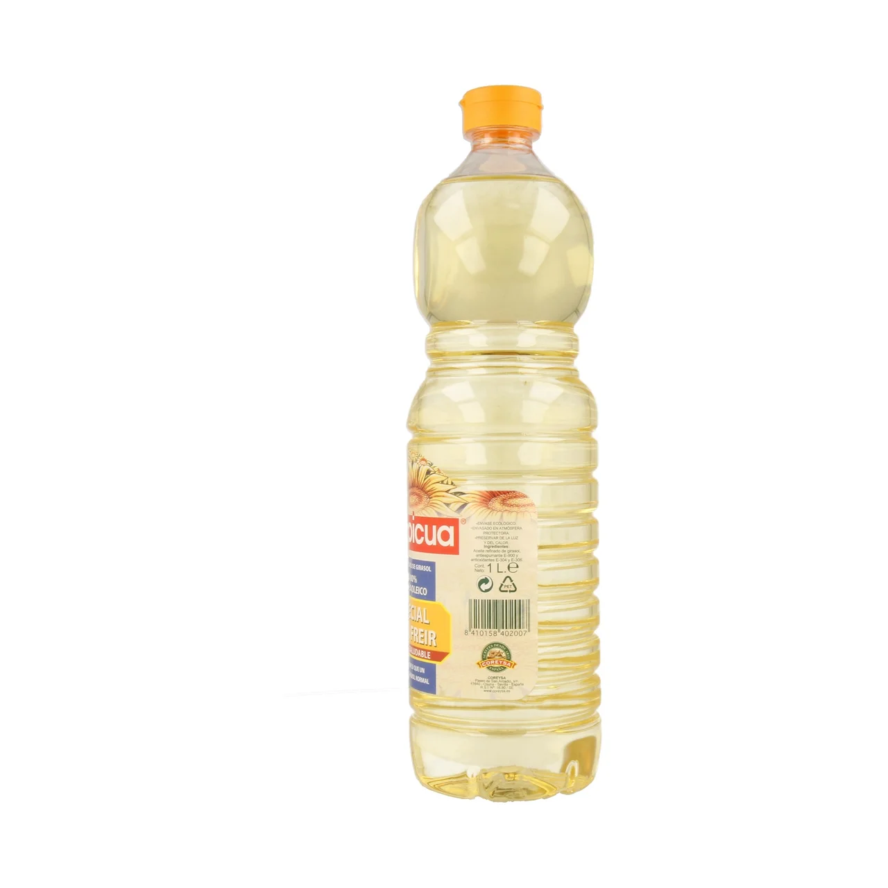 Aceite de girasol alto oleico botella de 1 l.