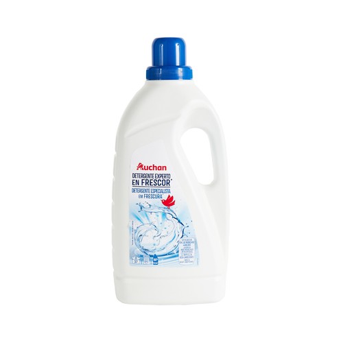 Detergente líquido fresco y limpio PRODUCTO ALCAMPO 37 lav. 2 l.