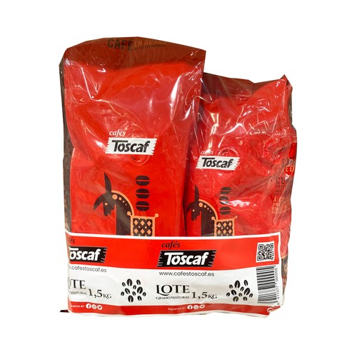 TOSCAF Café en grano natural 1,5 kilos
