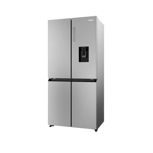 Frigorífico americano con dispensador 181,5cm HAIER HCR3818DWMM NO FROST, clasificación energética: D, H: 181,5cm, A: 83,3cm, F: 65cm, capacidad total: 467L