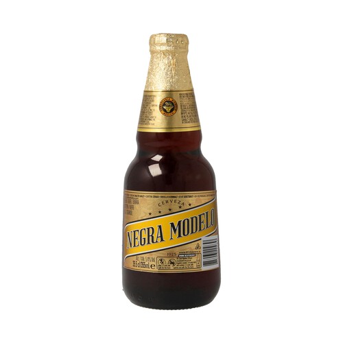 MODELO Cerveza mexicana negra botella 33 cl.