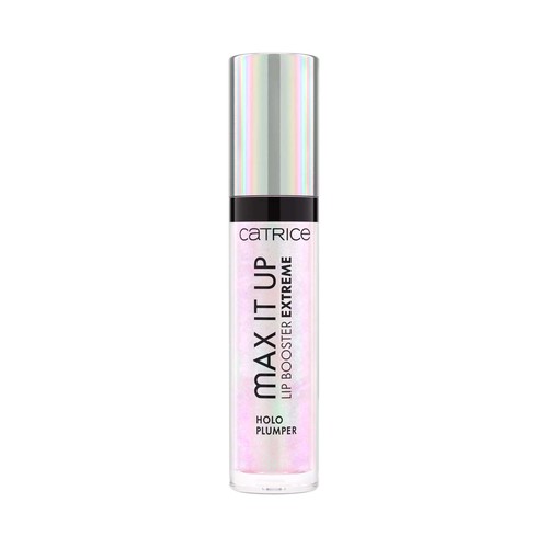 CATRICE Max it lip booster extreme tono 050 Beam me away Brillo de labios efecto brillo holográfico.