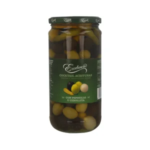 EXCELENCIA Frasco cocktail aceitunas 330 g.