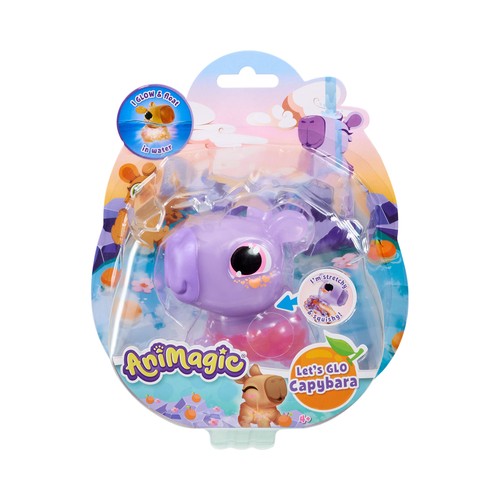 Figuras Animagic Lest Go Capibara, modelos surtidos BIZAK