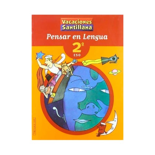Pensar en lengua 2º ESO, cuaderno de actividades. SANTILLANA