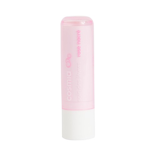 COSMIA Protector labial hidratante (rosa nacarado), para todo tipo de labios.